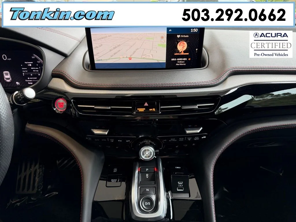 Certified Used 2023 Platinum White Pearl Acura SH-AWD with A-Spec Package image 23