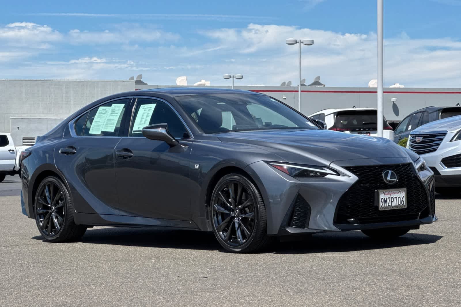Used 2021 Cloudburst Gray Lexus F SPORT image 5