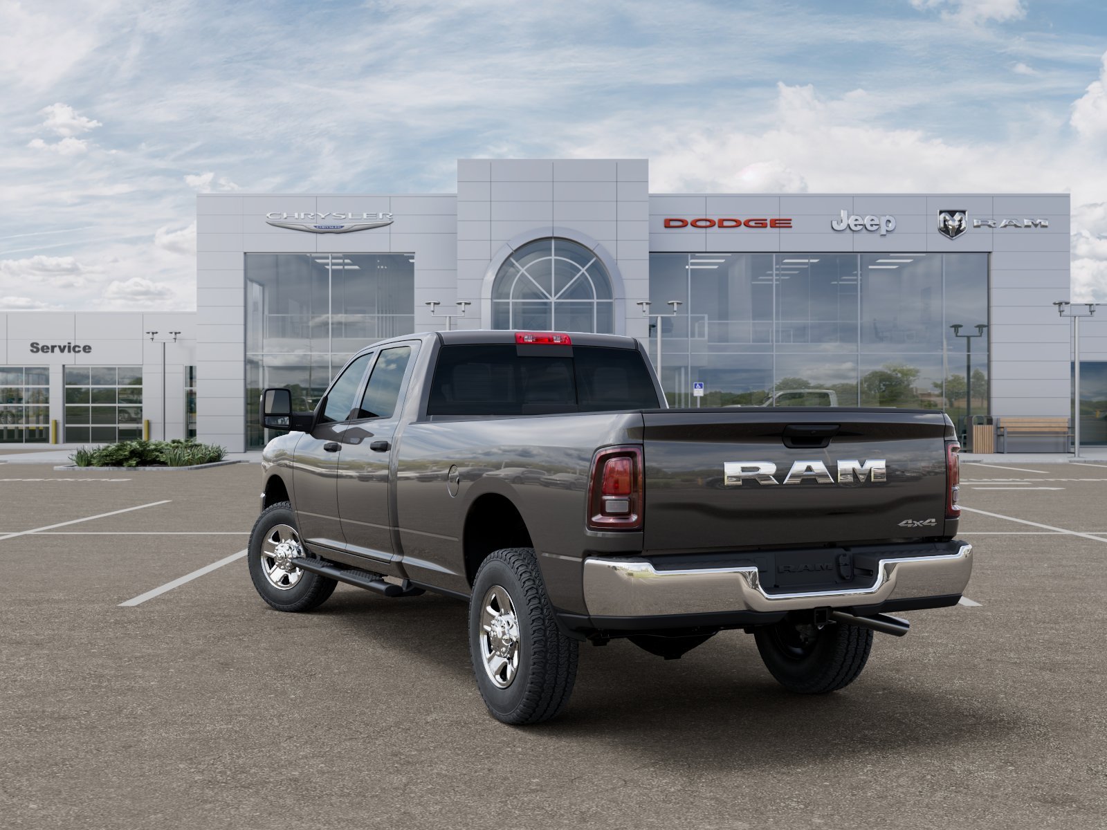 New 2026 Granite Crystal Metallic Clear-Coat Exterior Paint RAM Tradesman image 11