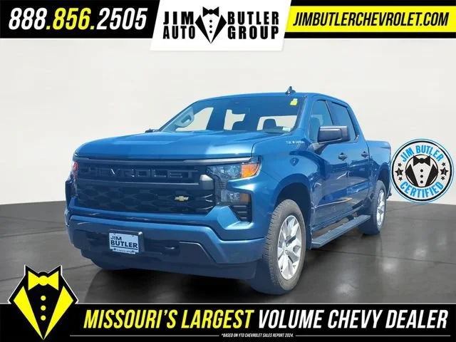 Used 2024 Lakeshore Blue Metallic Chevrolet Custom image 1