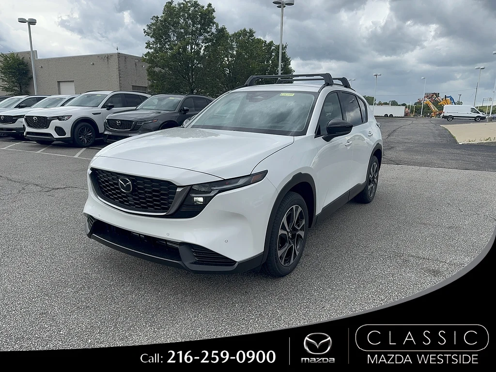 New 2026 Rhodium White Metallic Mazda 2.5 S Preferred AWD image 1