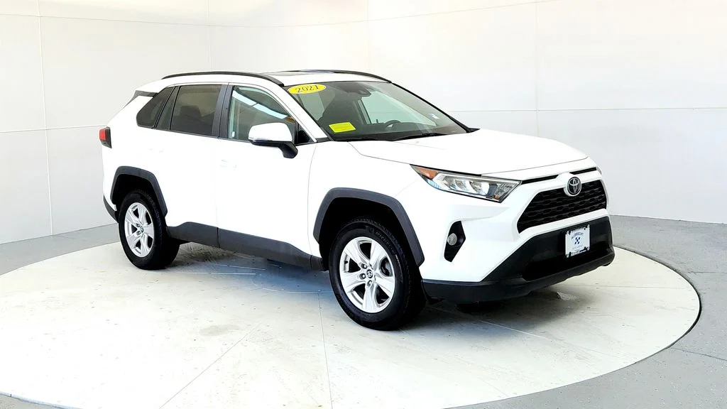Certified Used 2021 White Toyota XLE image 7