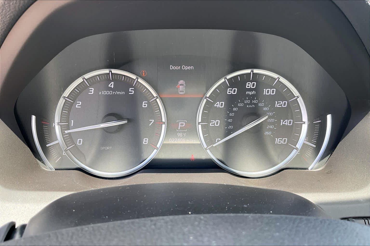 Used 2018 Crystal Black Pearl Acura w/Technology Pkg image 24