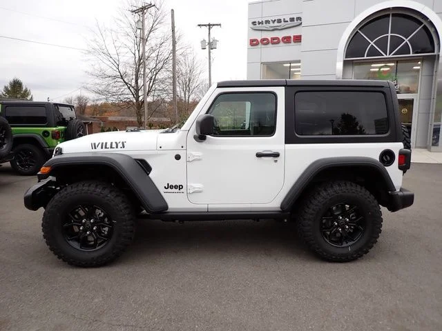 New 2026 Bright White Clearcoat Jeep Willys image 2