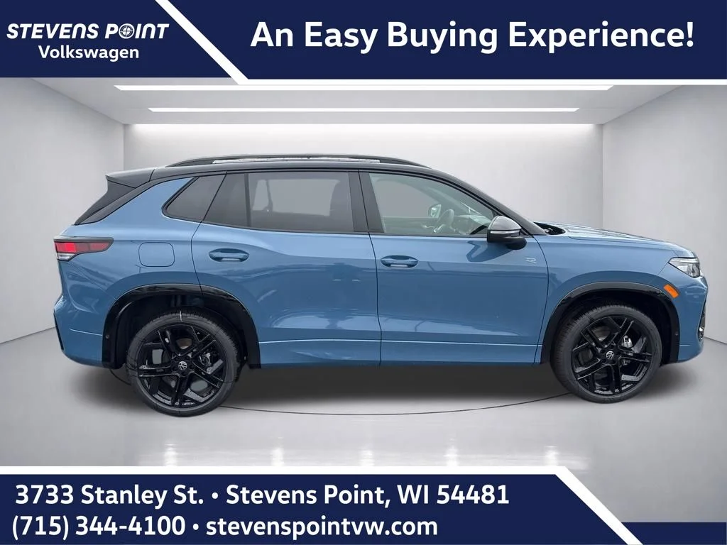 New 2026 Monterey Blue with Deep Black Roof Volkswagen 2.0T SE R-Line Black image 6