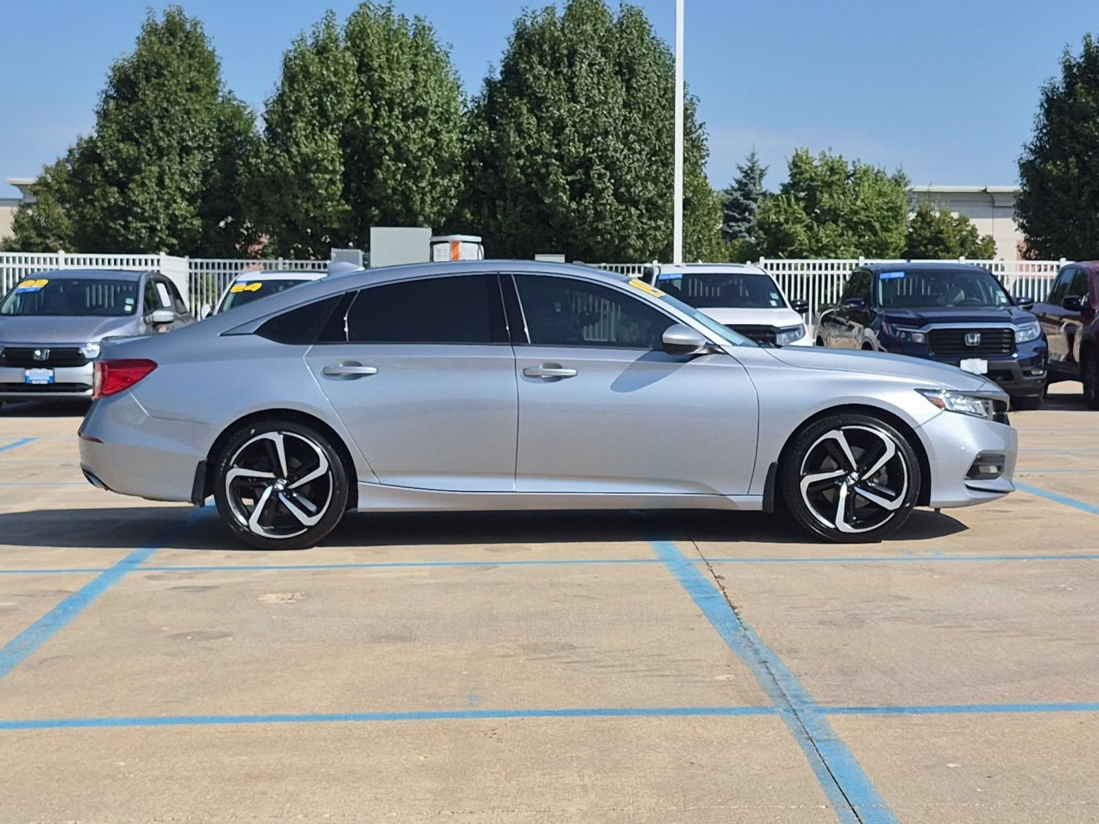 Certified Used 2019 Lunar Silver Metallic Honda Sport 1.5T image 5