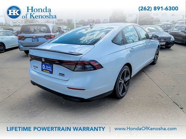 New 2026 Platinum White Pearl Honda Sport Hybrid image 5