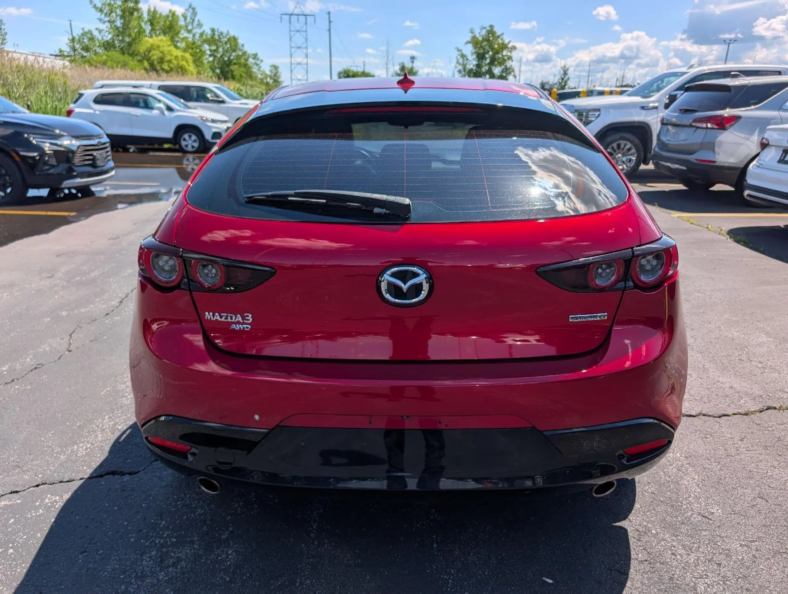 Used 2021 Soul Red Crystal Metallic Mazda Premium image 6