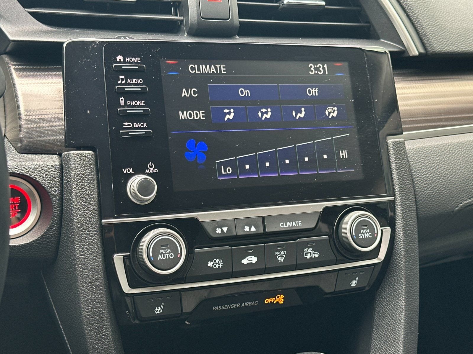 Used 2020 Aegean Blue Metallic Honda EX image 18