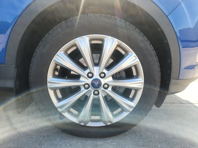 Used 2017 Blue Ford Titanium image 7