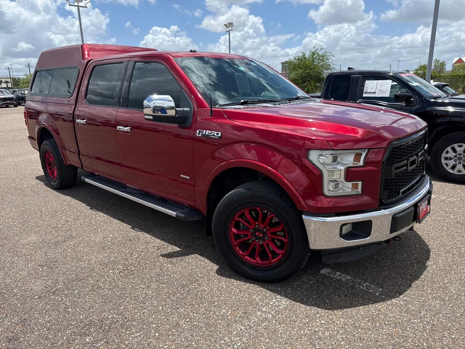 Used 2016 Red Ford Lariat image 1
