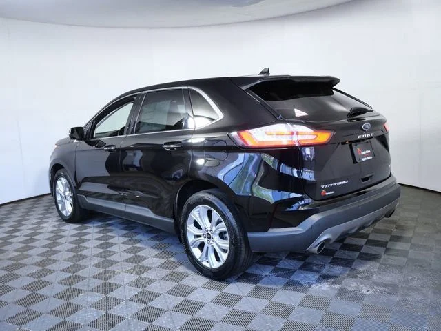 Certified Used 2023 Black Ford Titanium image 6