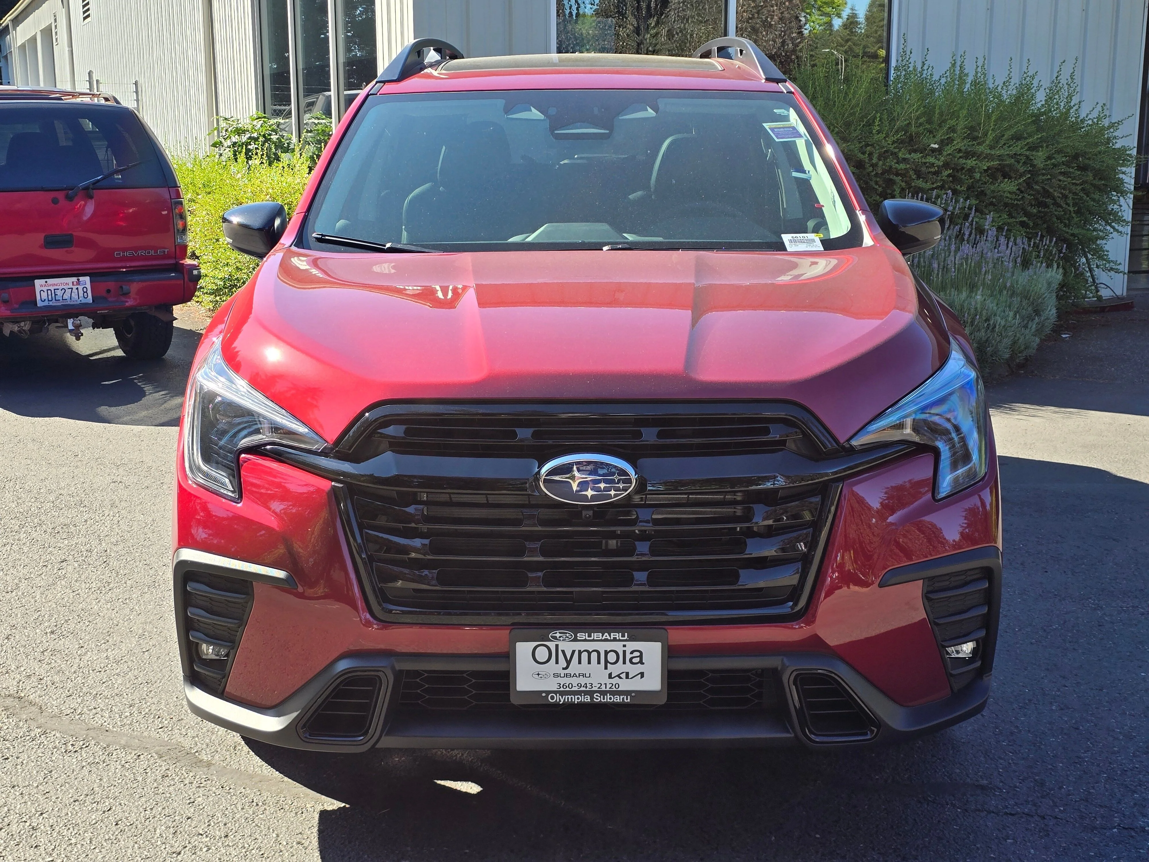 New 2026 CRIMSON RED PEARL Subaru Onyx Edition Touring 7-Passenger image 2