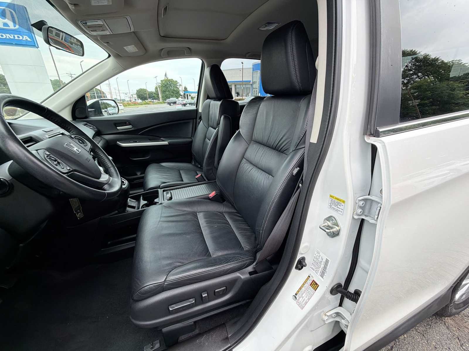 Used 2014 White Diamond Pearl Honda EX-L image 21