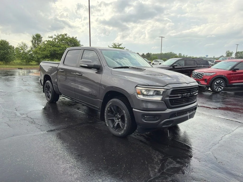 Used 2020 Granite Crystal Clearcoat Metallic Ram Rebel image 1