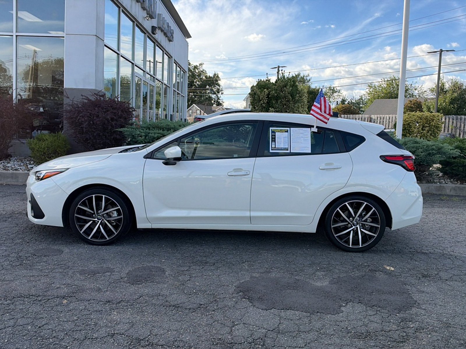 Certified Used 2024 Crystal White Pearl Subaru Sport image 8
