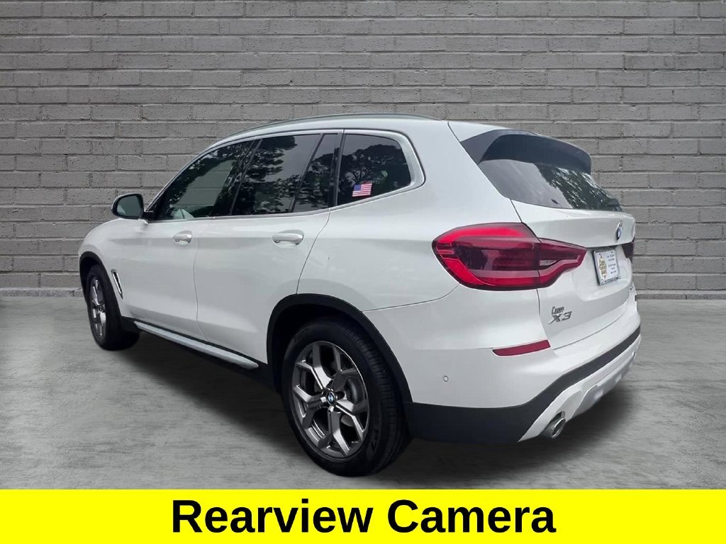 Used 2021 White Metallic BMW xDrive30i image 4