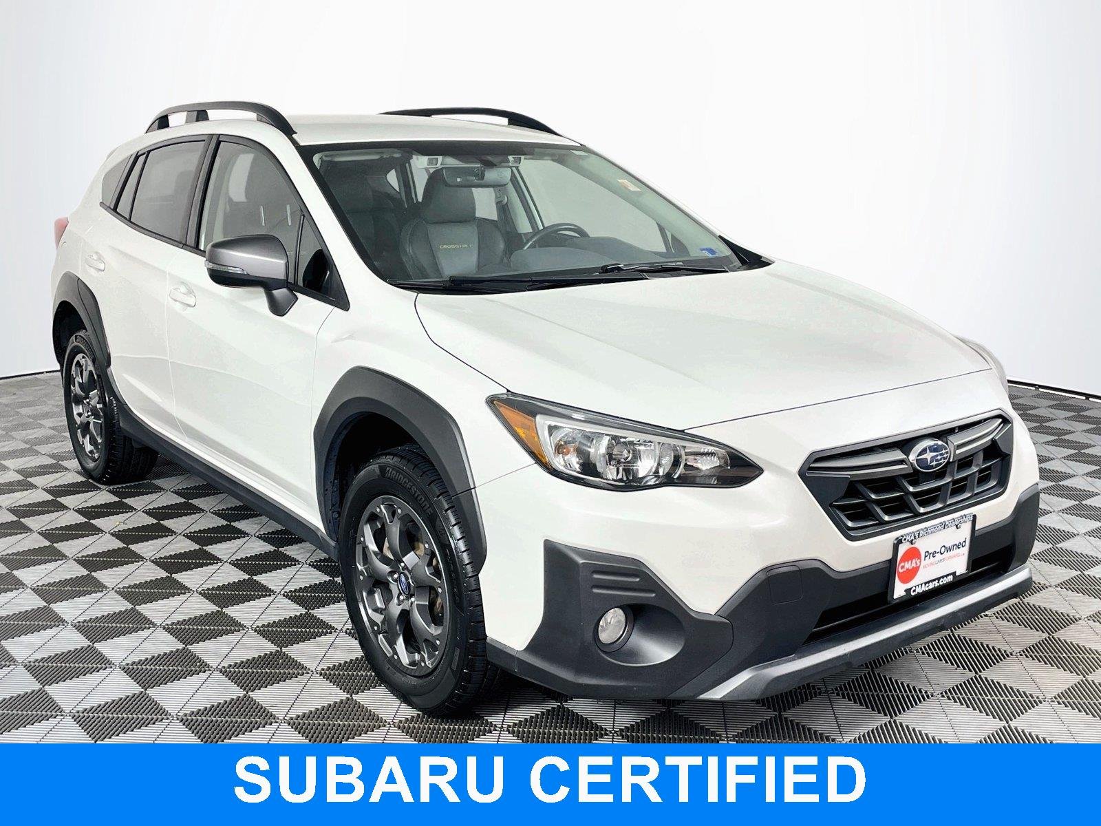 Used 2023 Crystal White Pearl Subaru Sport image 1