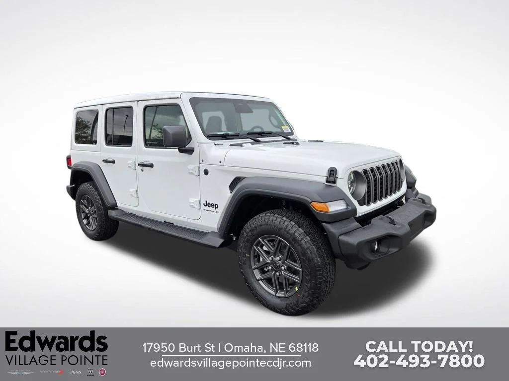 New 2026 Bright White Clearcoat Jeep Sport S image 1