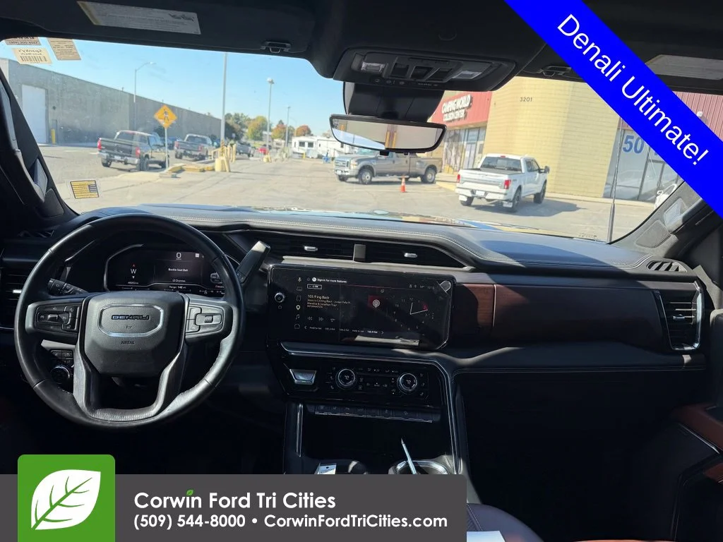 Used 2024 Black GMC Denali Ultimate image 9