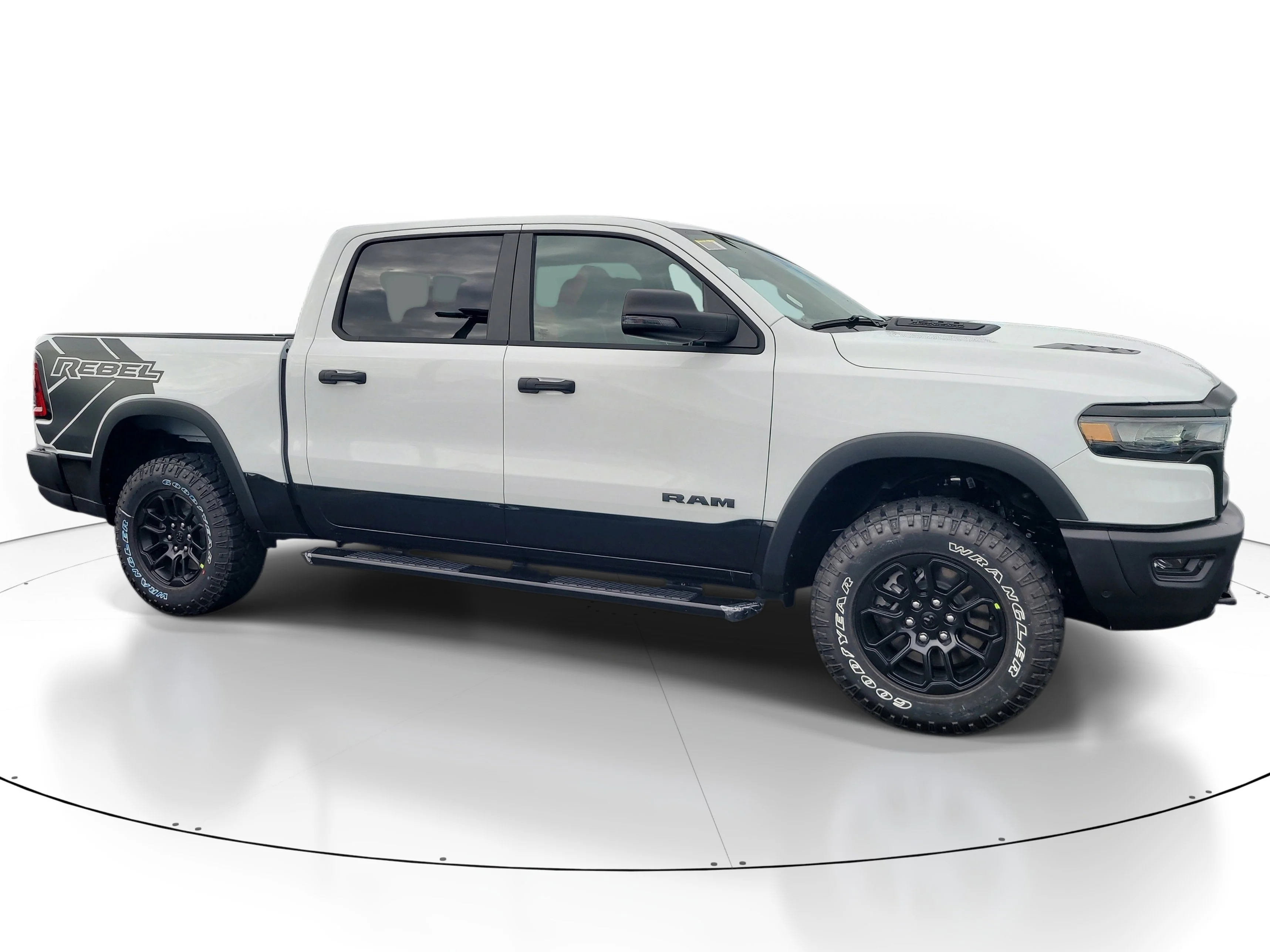 New 2026 Bright White Clearcoat Ram Rebel image 5