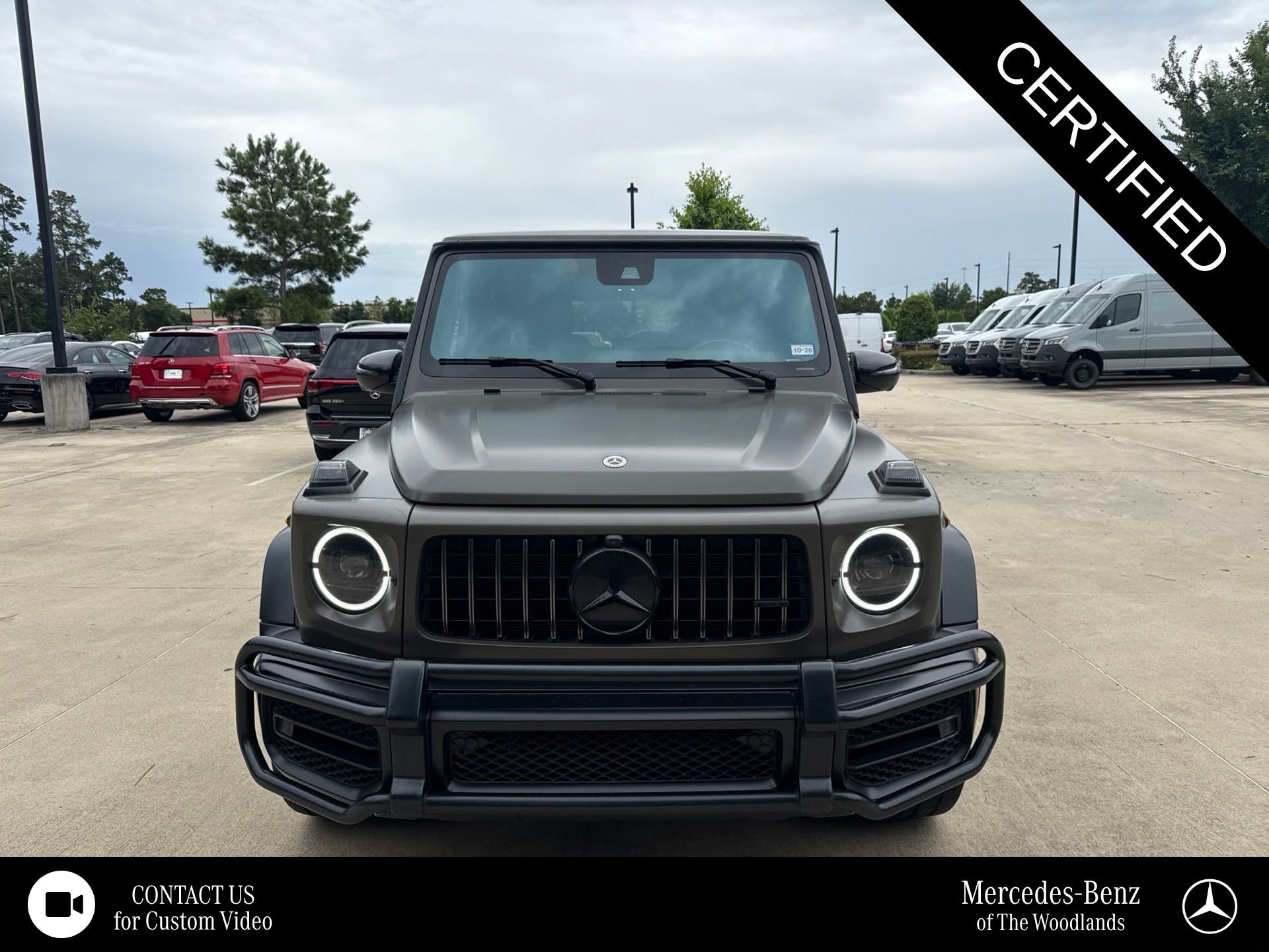 Certified Used 2023 MANUFAKTUR dark olive Green magno Mercedes-Benz G 63 AMG® image 1