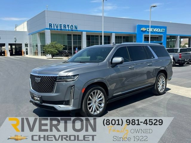 Certified Used 2021 SATIN STEEL METALLIC Cadillac Premium Luxury image 1