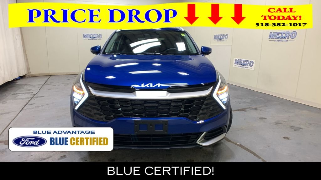 Certified Used 2025 Sapphire Blue Kia EX image 43