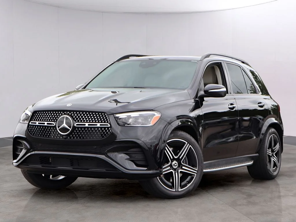 New 2026 Obsidian Black Metallic Mercedes-Benz GLE 450 image 1