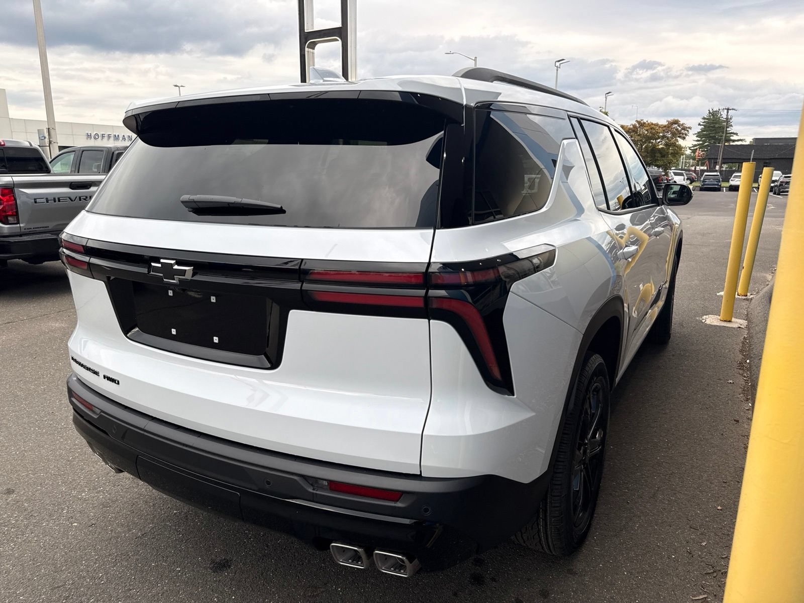 New 2027 Polar White Tricoat Chevrolet LT Midnight Edition with Evotex Seating image 6