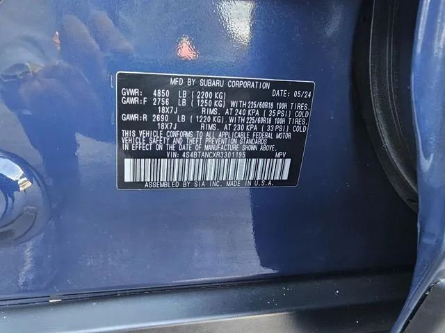 Used 2024 Cosmic Blue Subaru Limited image 41