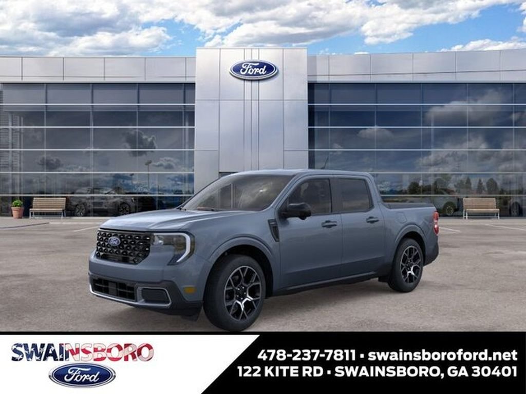 New 2026 Azure Gray Metallic Tri-Coat Ford LARIAT image 1