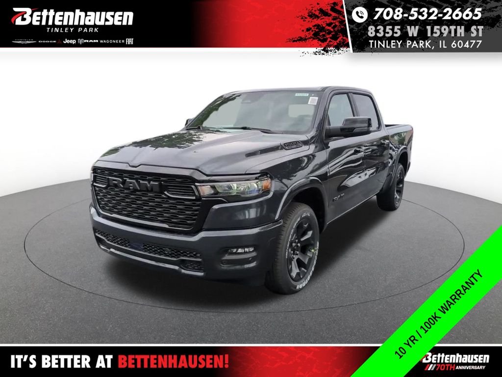 New 2026 Forged Blue Metallic Exterior Paint RAM Big Horn image 1