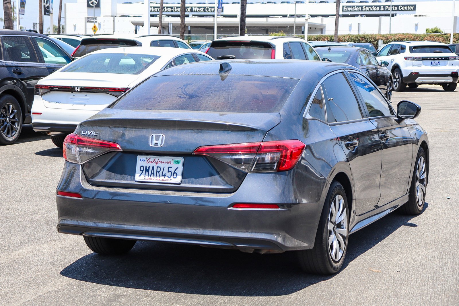 Certified Used 2024 Meteorite Gray Metallic Honda LX image 11