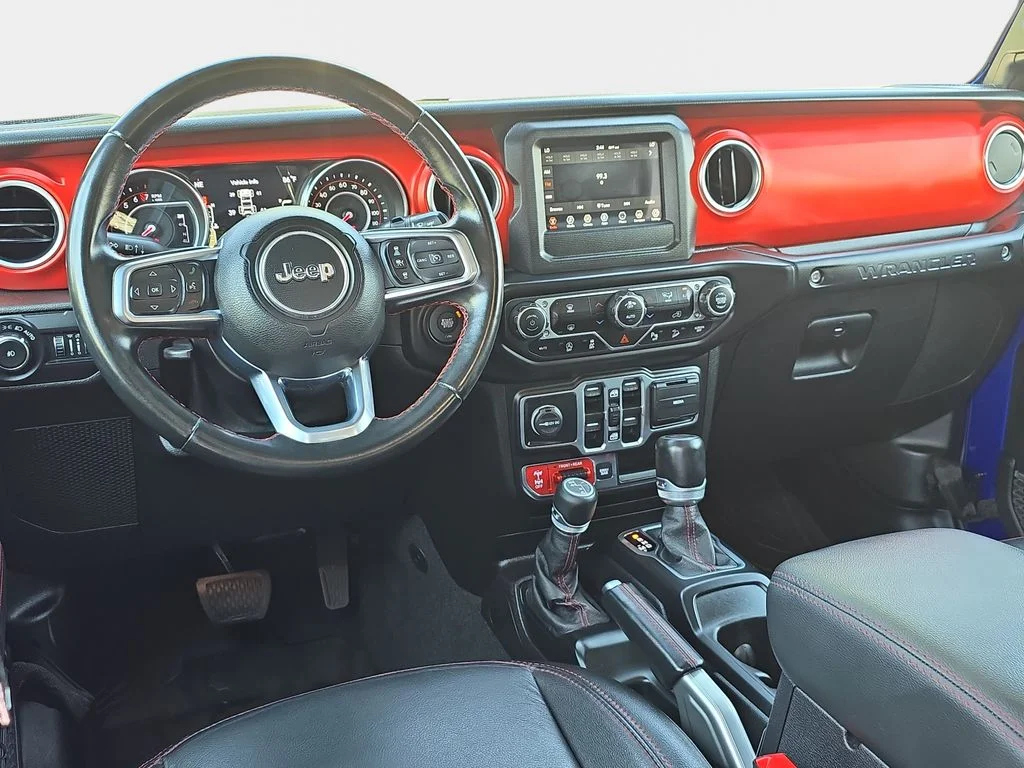 Used 2020 Blue Jeep Unlimited Rubicon image 18