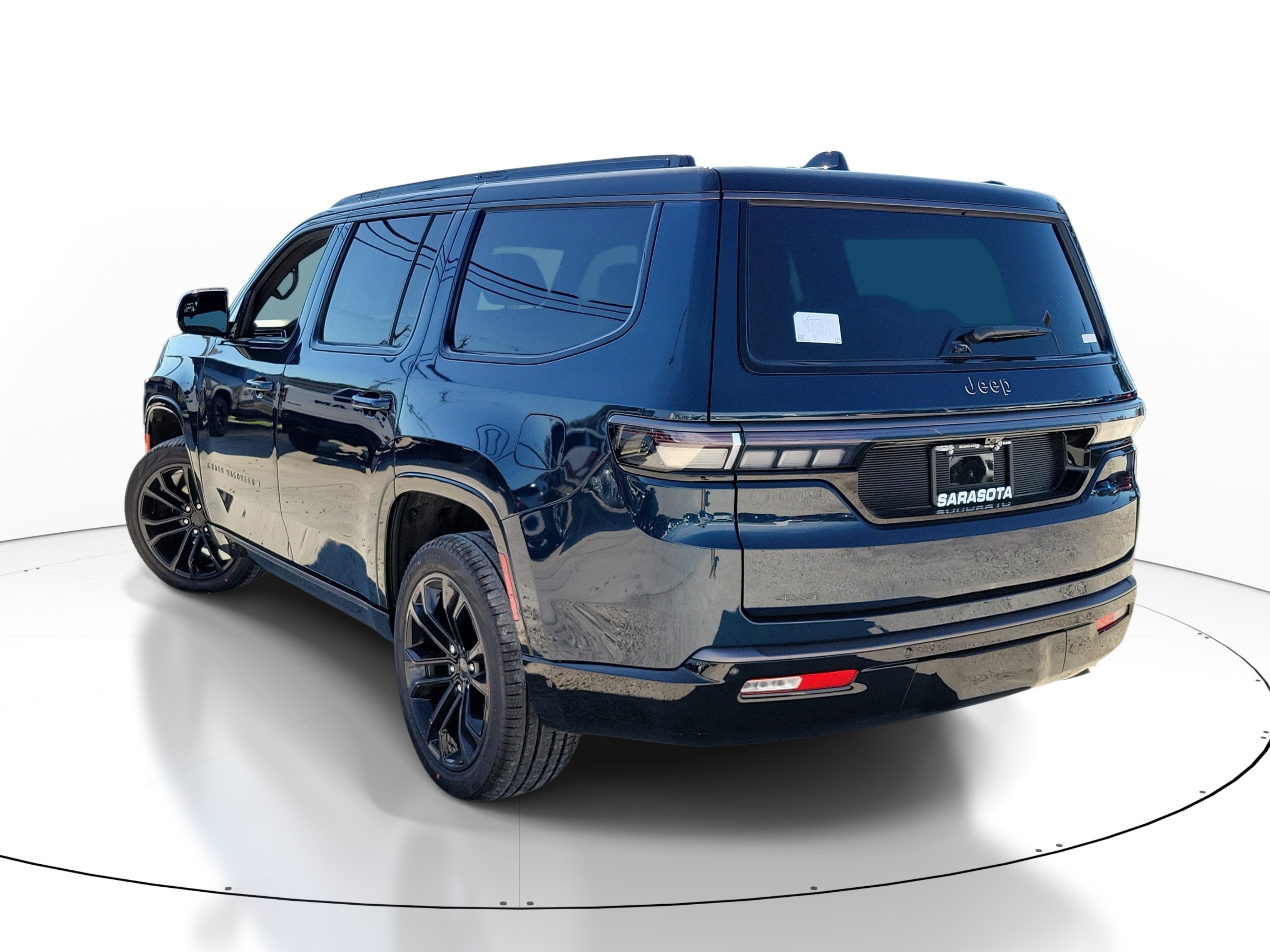 New 2026 Fathom Blue Pearlcoat Jeep Summit Obsidian image 4