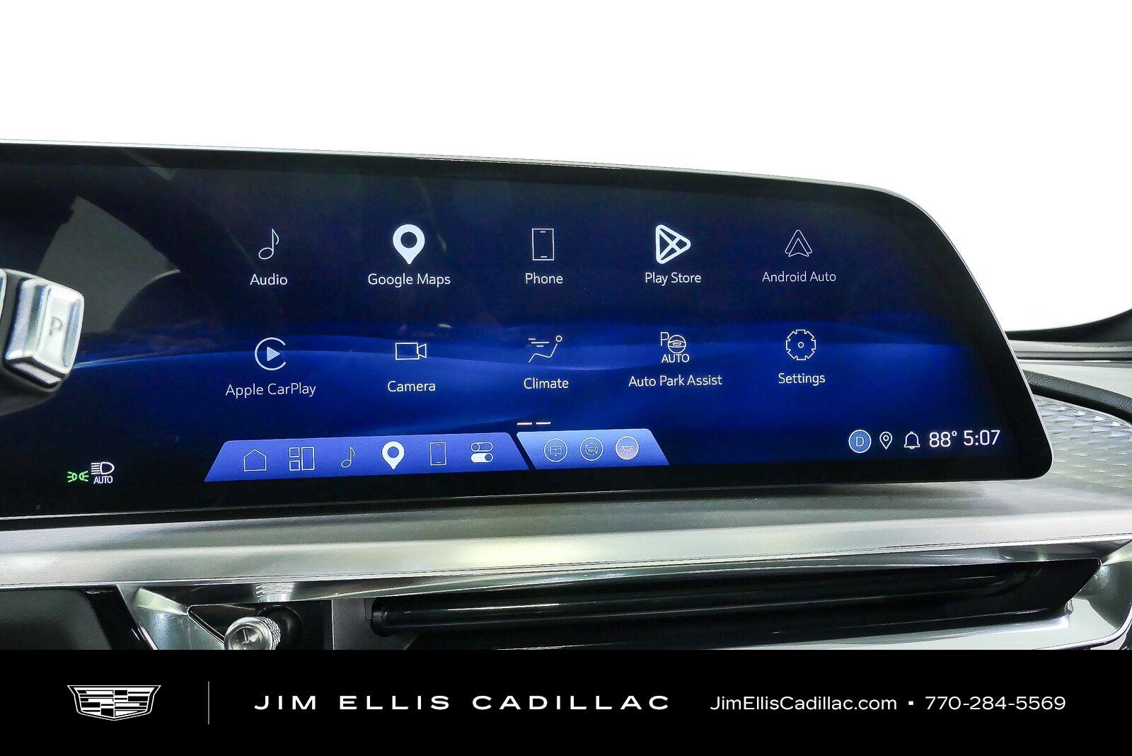 Used 2024 Stellar Black Metallic Cadillac Luxury 2 image 13