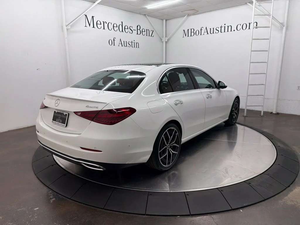 New 2027 White Mercedes-Benz C 300 image 7