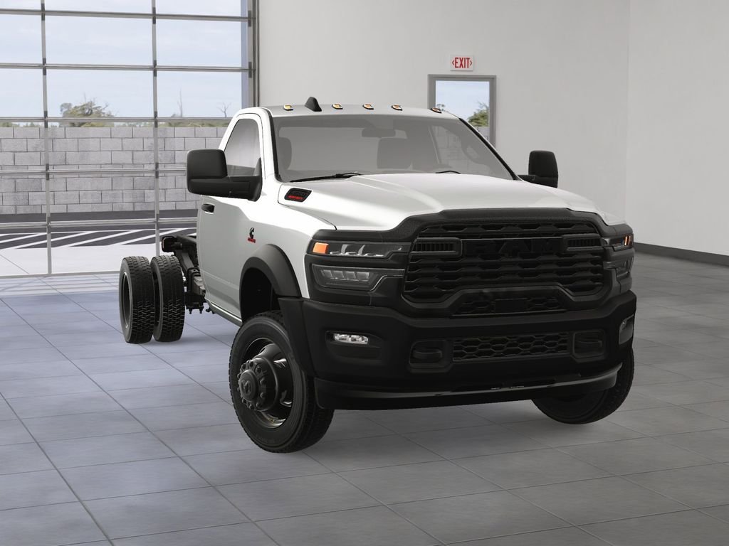 New 2025 Bright White Clearcoat RAM Tradesman image 1