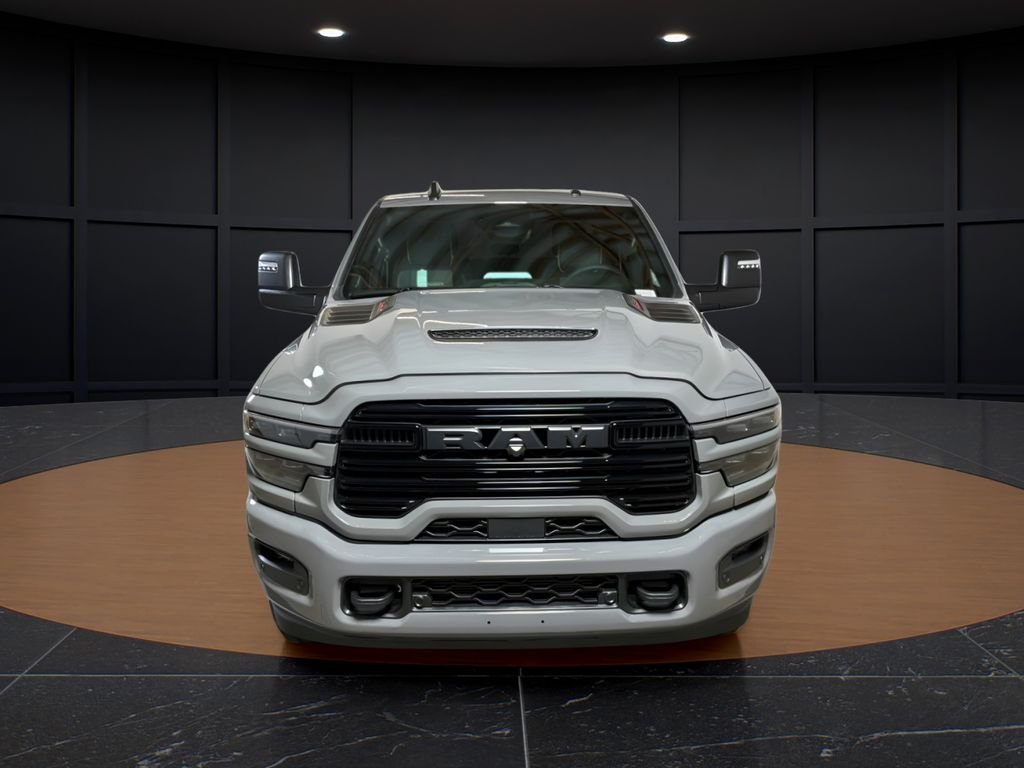 New 2027 Ceramic Gray Clear-Coat Exterior Paint RAM Laramie image 8