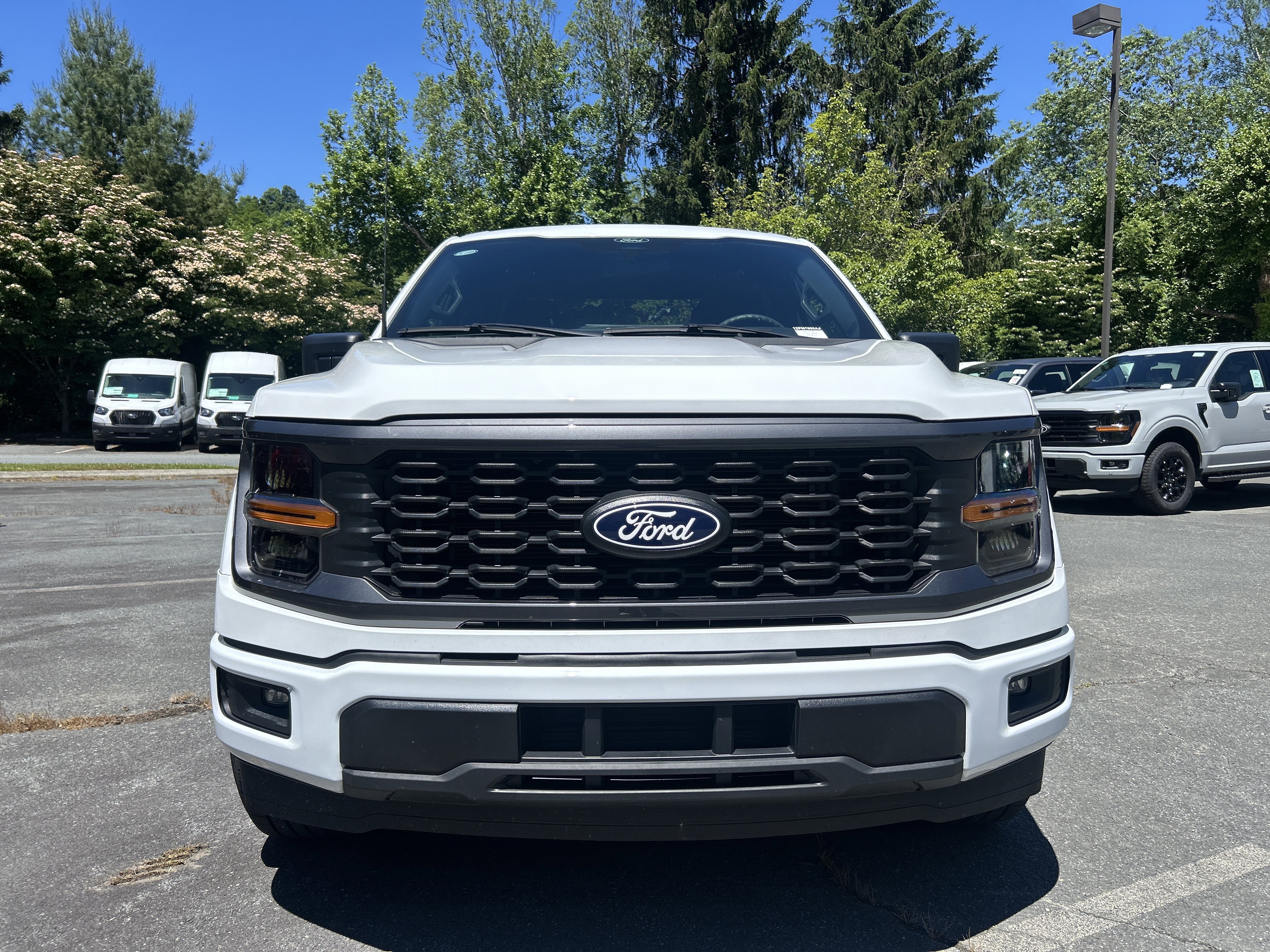 Used 2024 Oxford White Ford STX image 2
