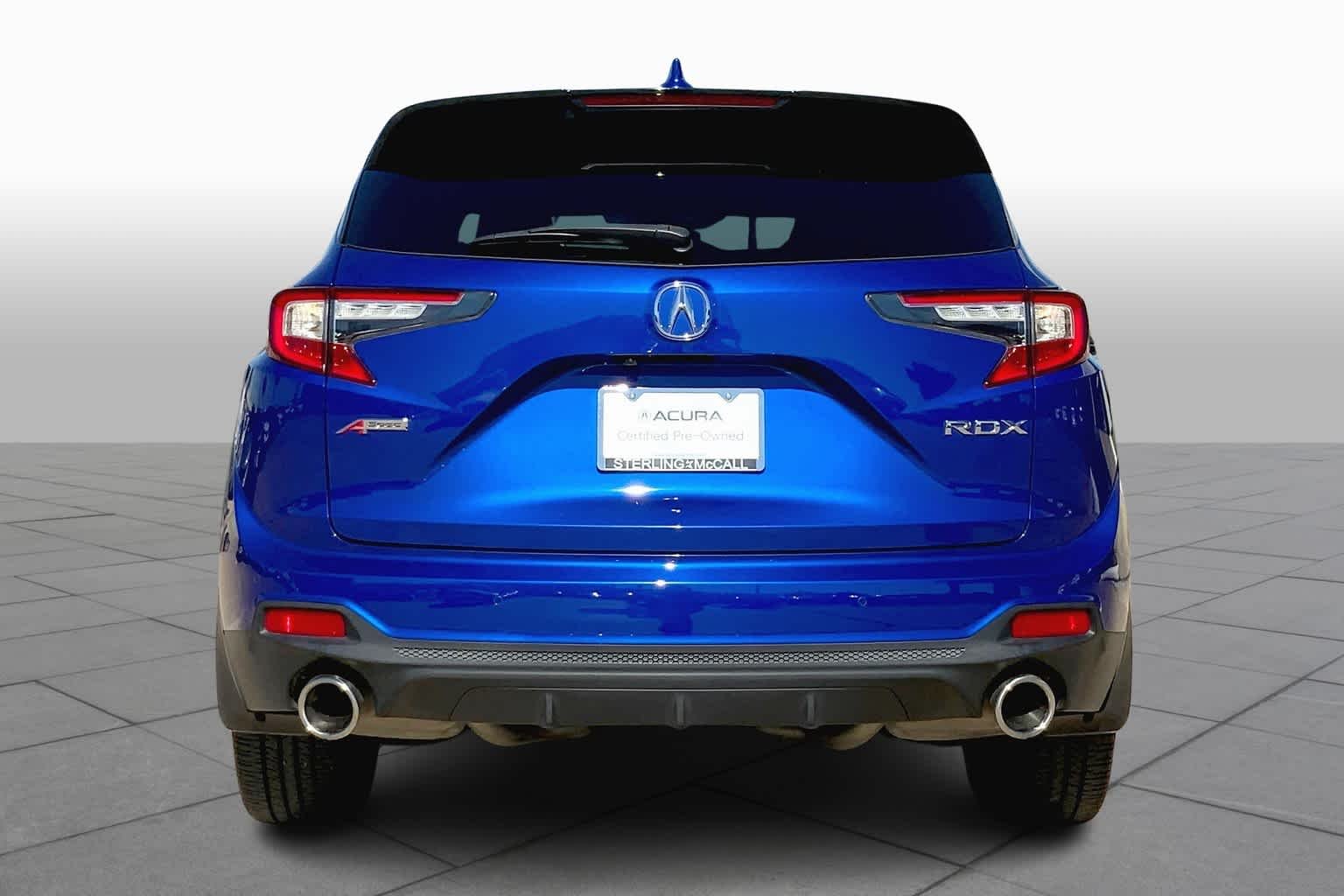 Used 2021 Apex Blue Pearl Acura w/A-Spec Package image 5