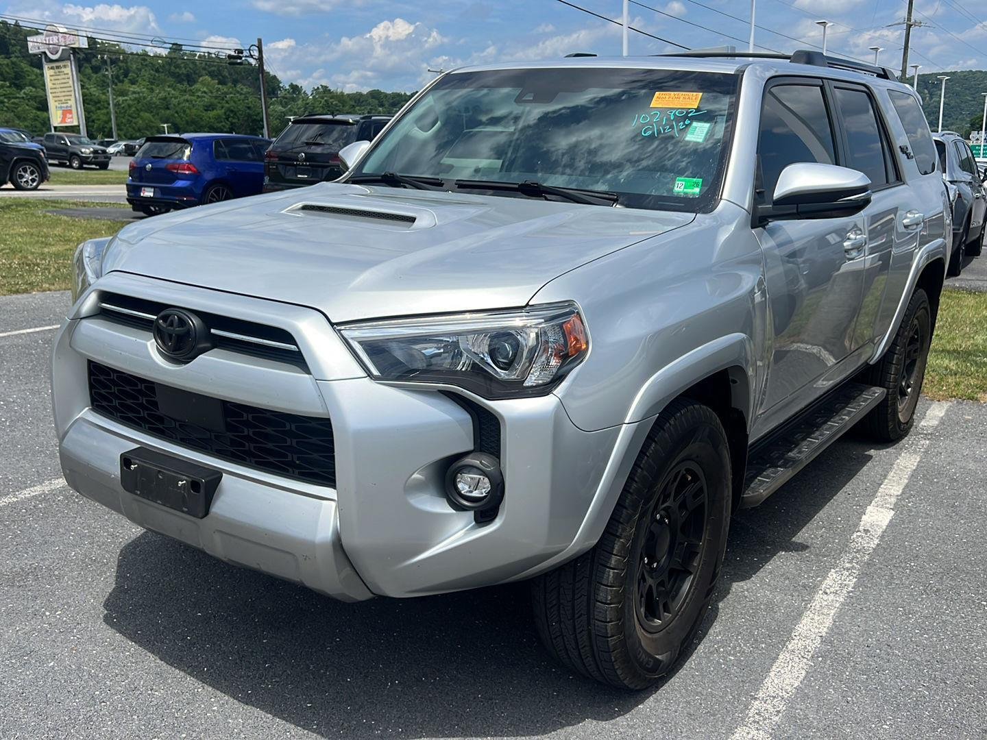 Used 2021 Classic Silver Metallic Toyota TRD Off Road Premium image 1