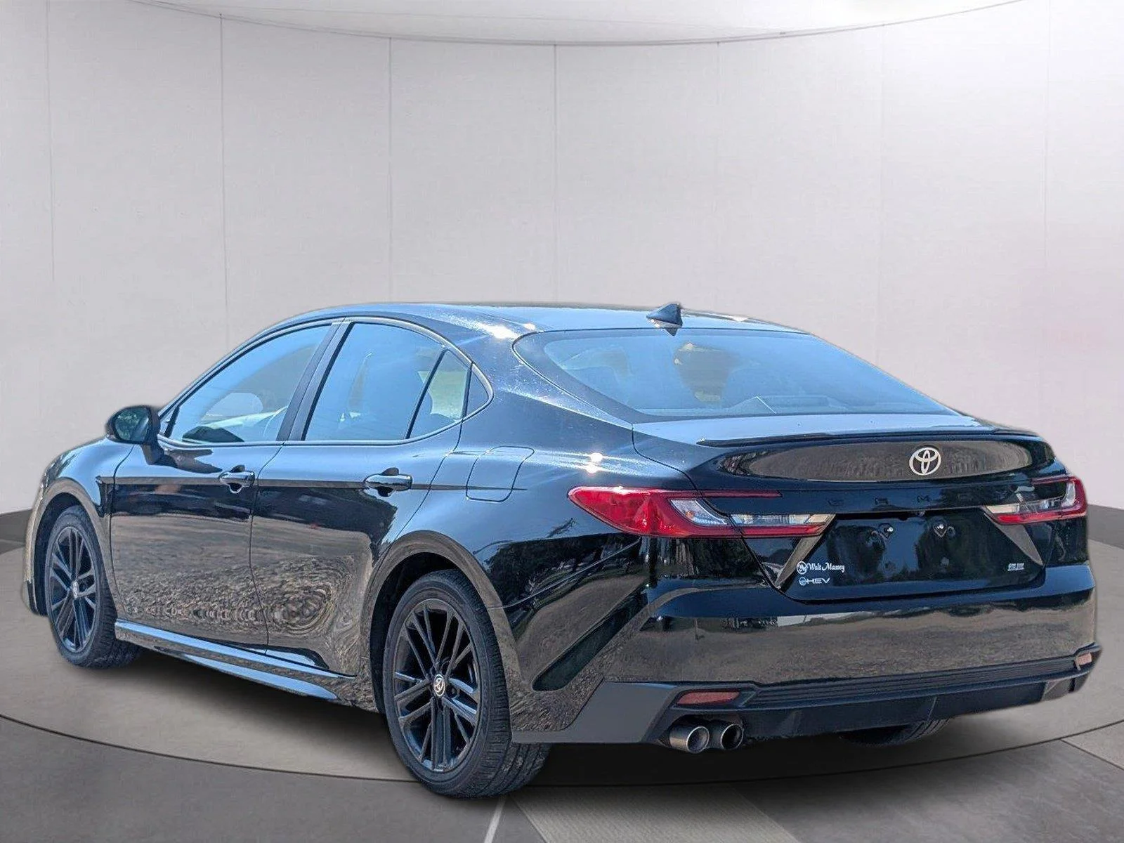 Used 2025 Midnight Black Metallic Toyota SE image 3
