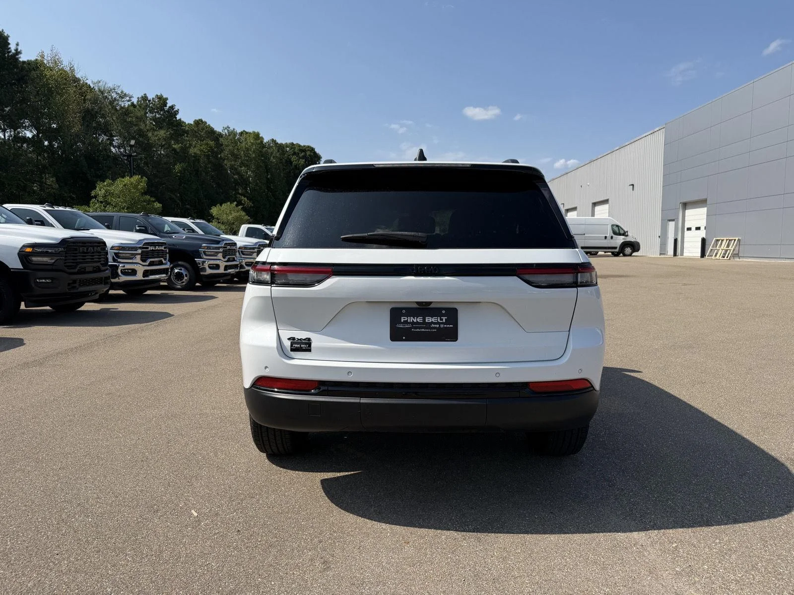 Used 2024 Bright White Clearcoat Jeep Altitude image 5
