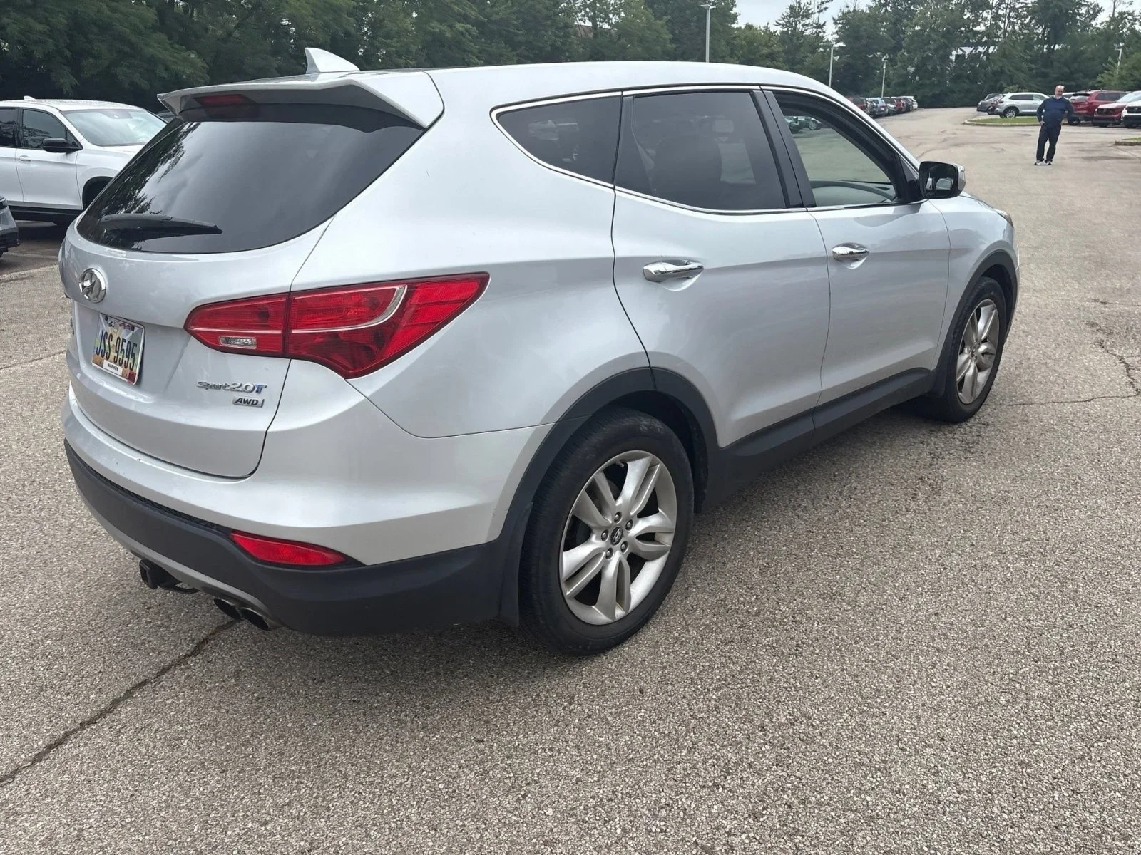 Used 2013 Moonstone Silver Hyundai 2.0T Sport image 22