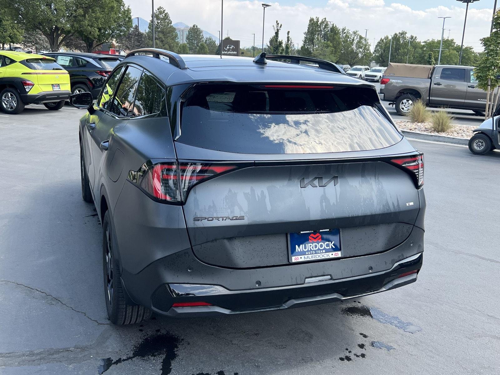 Used 2026 Shadow Matte Gray Kia X-Line image 10