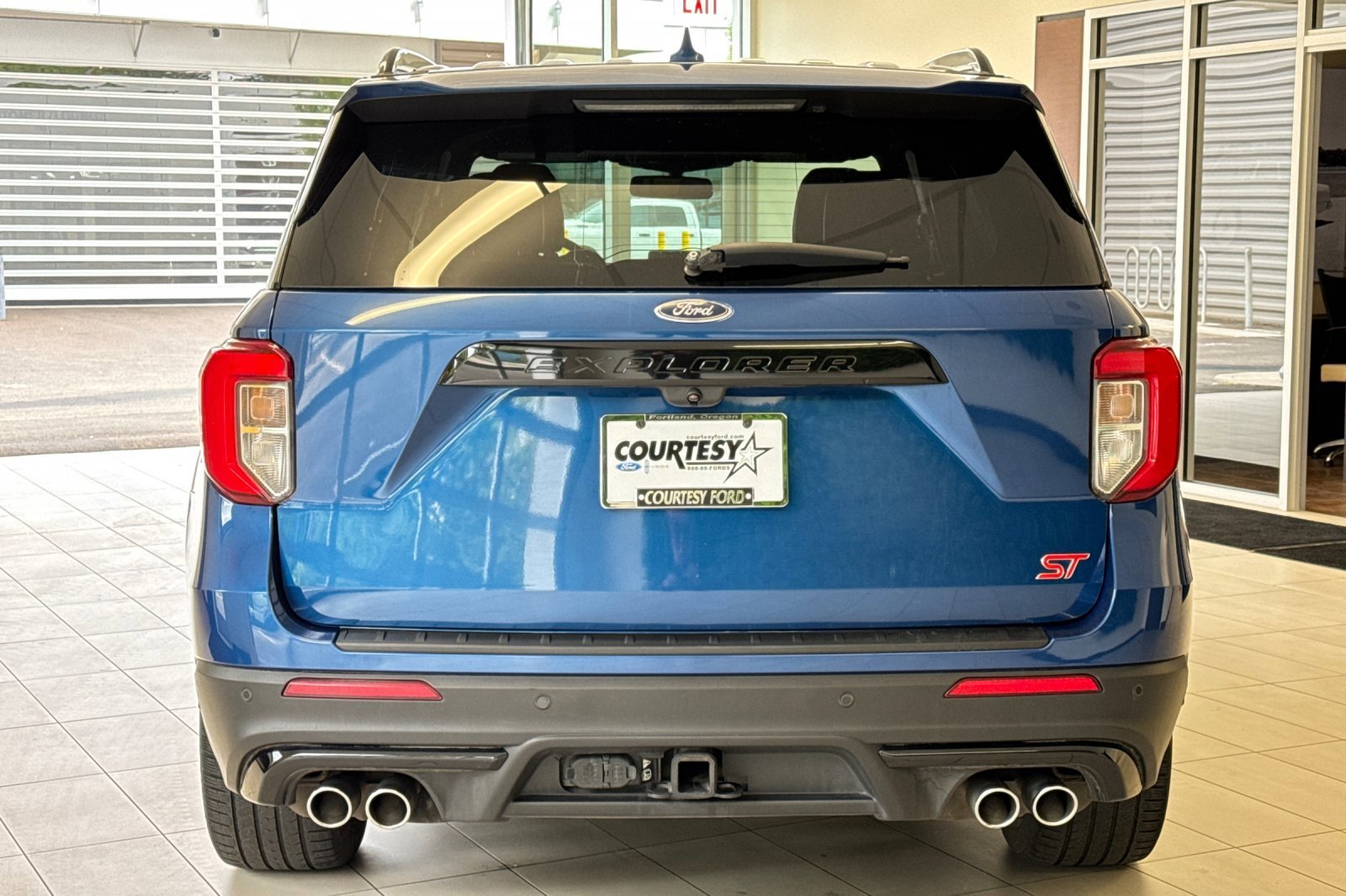 Used 2020 Blue Metallic Ford ST image 5