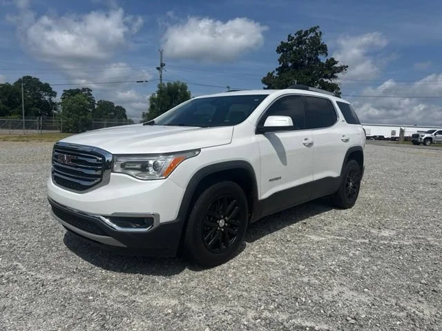 Used 2017 WHITE FROST TRICOAT GMC SLT image 1