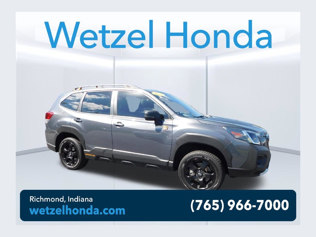 Used 2024 Gray Metallic Subaru Wilderness image 1